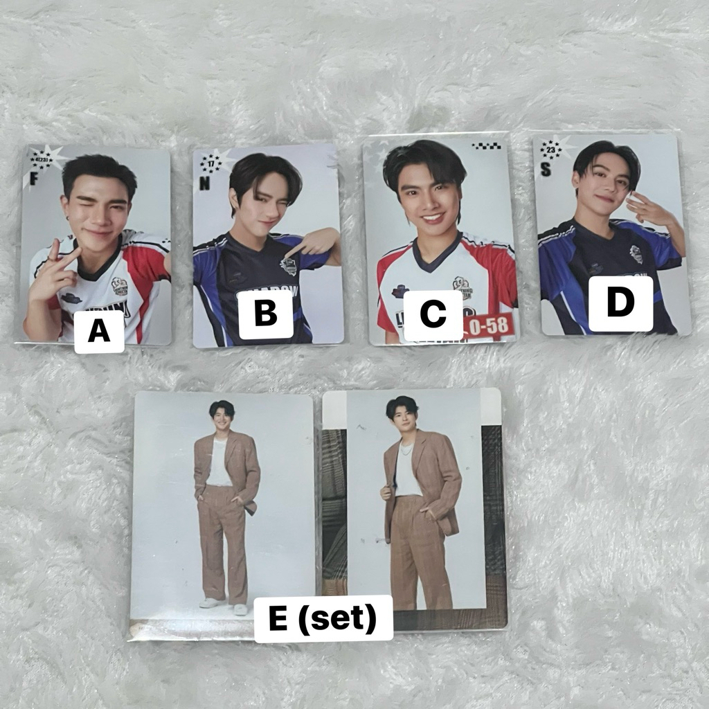 การ์ดรูปถ่าย / การ์ดสะสม (PC / CC) GMMTV Starlympys Fourth Nanon Ohm Pawat Satang Mark