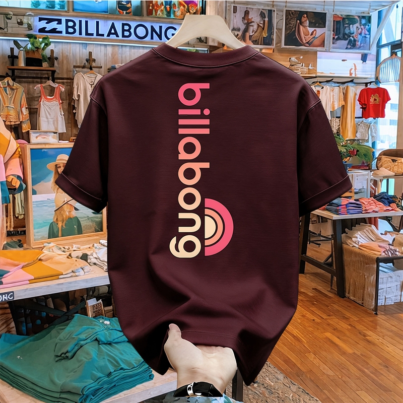 BILLABONG เสื้อยืด โลโก้ บิลลาบง ดิสโทร – ดีไซน์เรียบง่าย คุณภาพระดับพรีเมียม & สบาย!