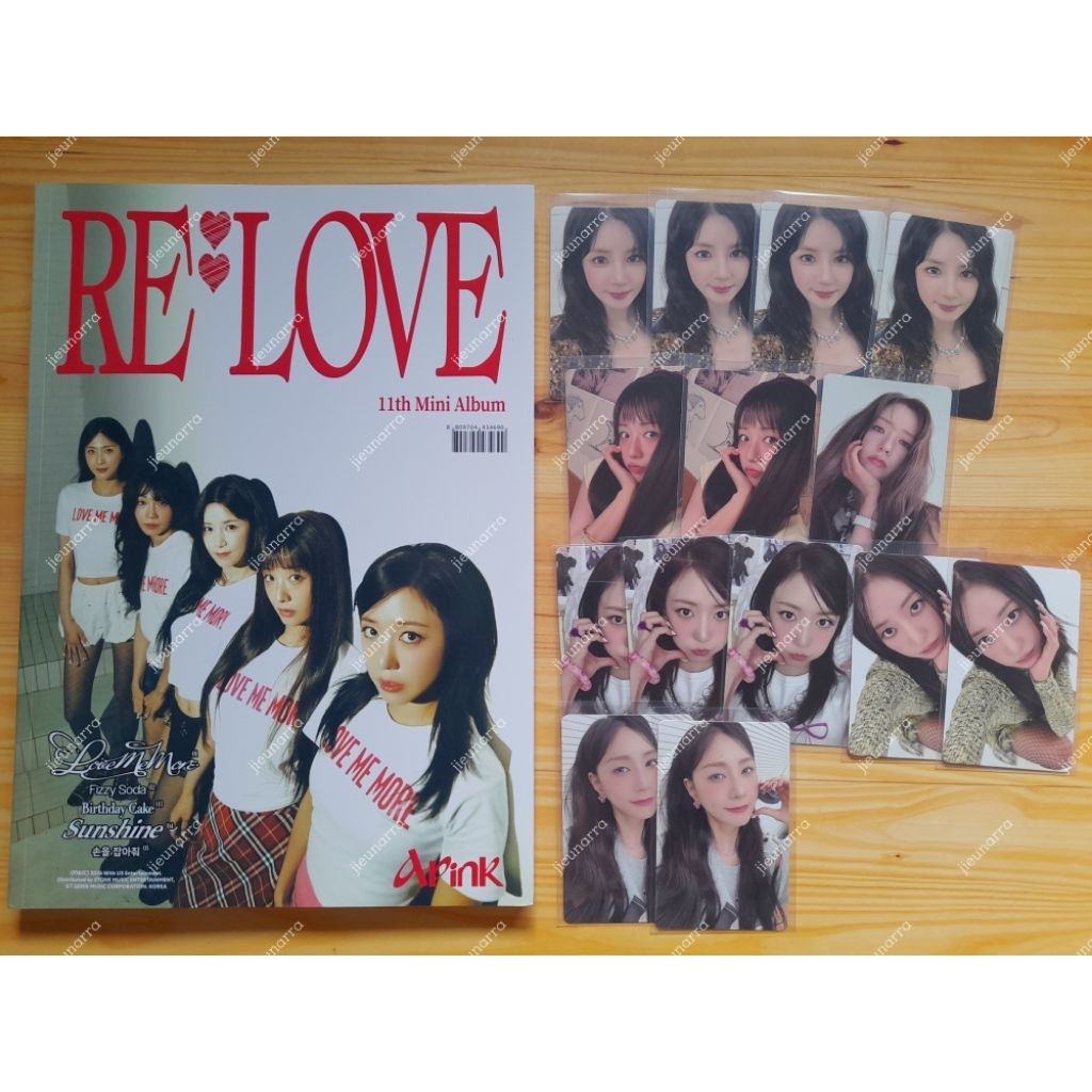 (Album Only / รวม Photocard) Apink Official 11th Mini Album RE: LOVE MY Ver