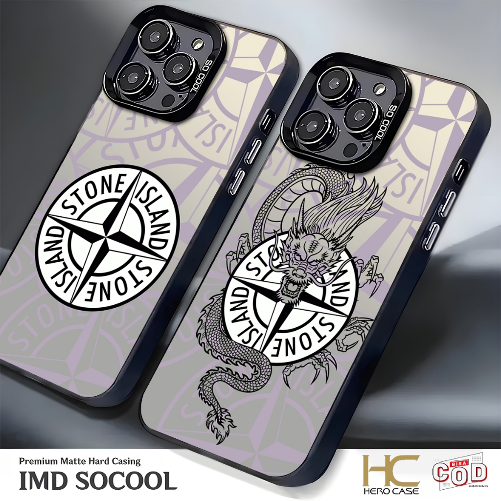 TS CODE PREMIUM MATTE HARD CASE ANTISHOCK CASING HP AESTHETIC STONE NAGA CASE สําหรับ XIAOMI REDMI 1