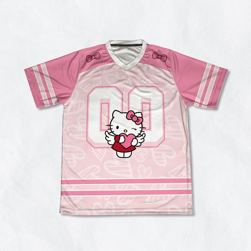 UBER SUBLIME - Vintage HELLO KITTY Oversize Edition Unisex Custom Full Printing Kids Jersey