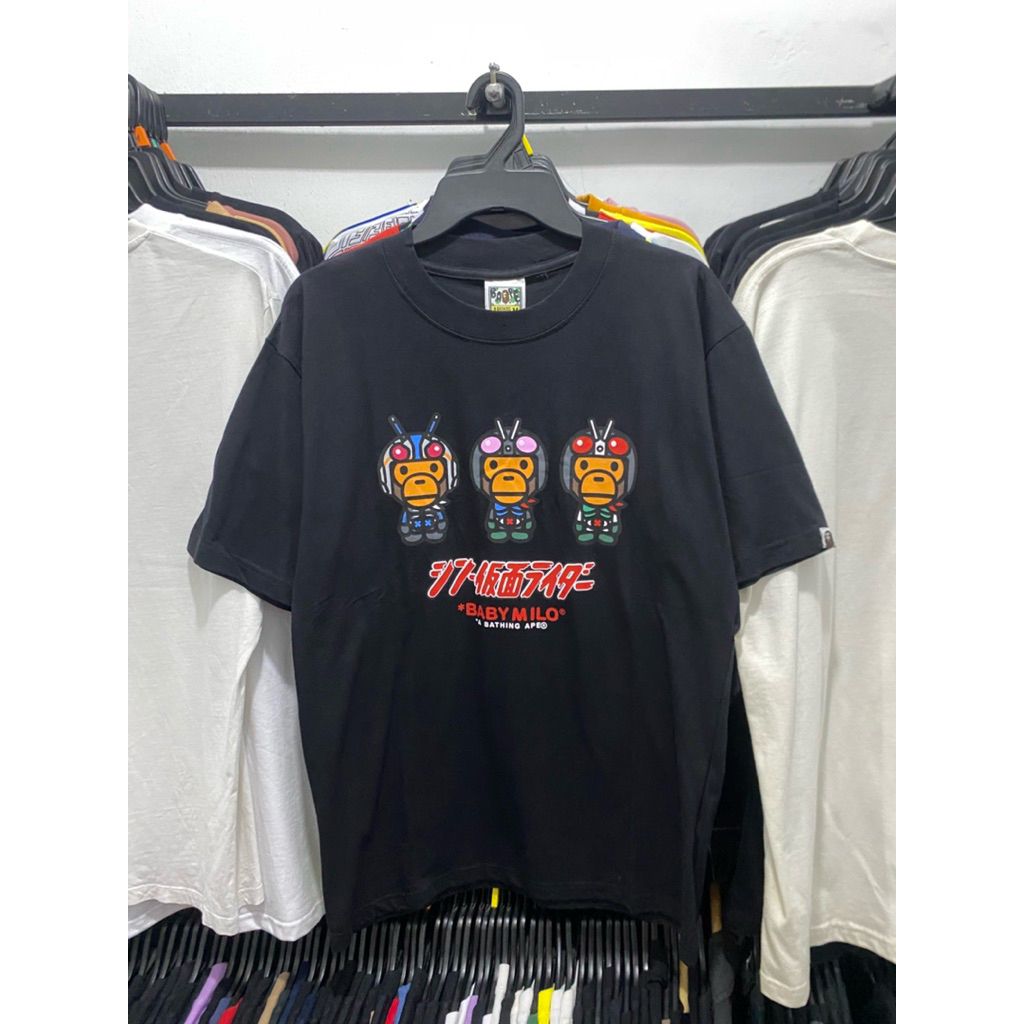 BAPE เสื้อยืด crtr มือสอง