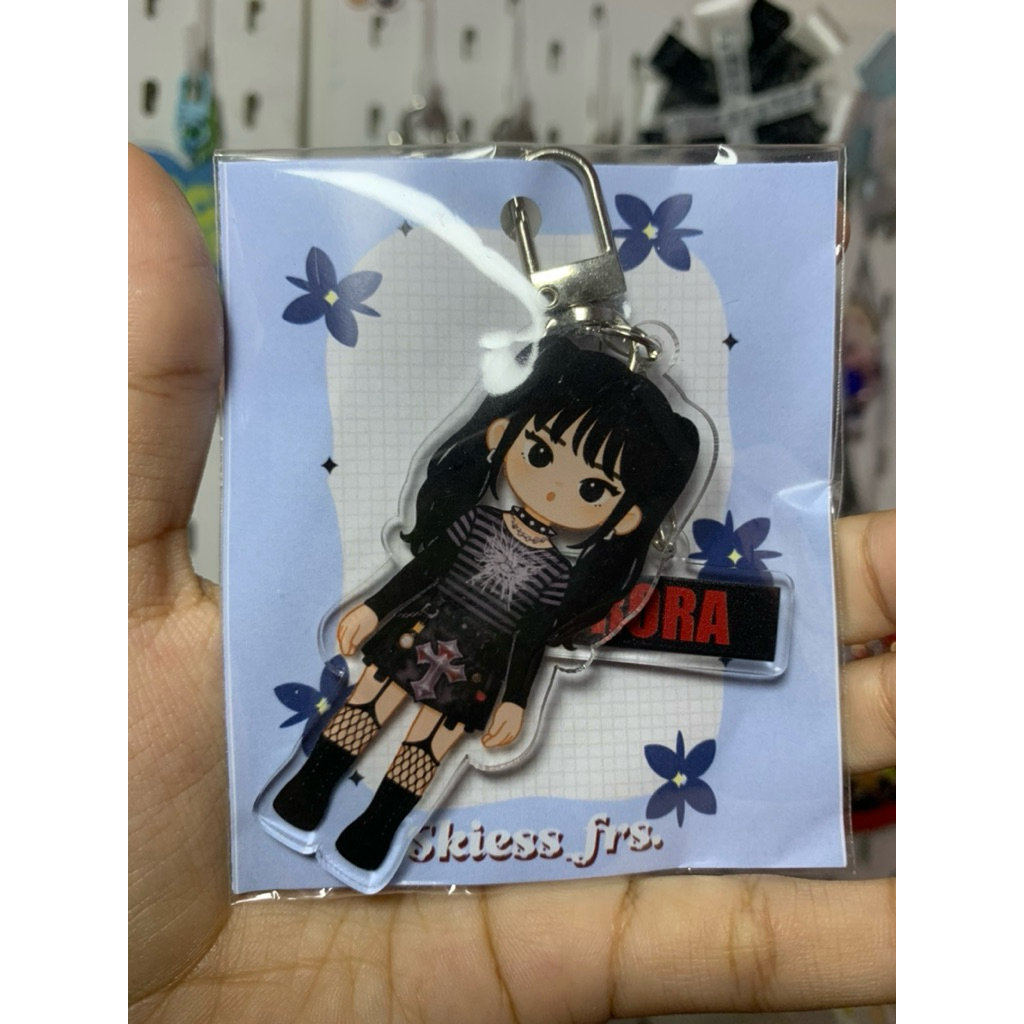 BABY MONSTER KEYCHAIN PYSCHO
