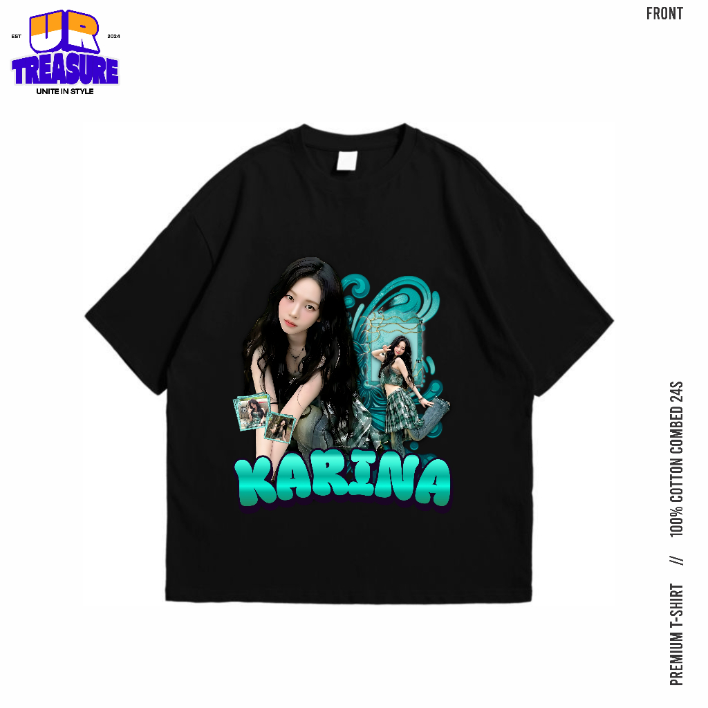 KARINA AESPA TSHIRT Oversize Karina By URTreasure / KPOP