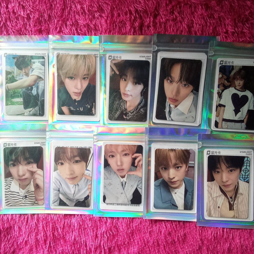 การ์ดรูปถ่ายปิดผนึก สี NCT Wish QQ อย่างเป็นทางการ