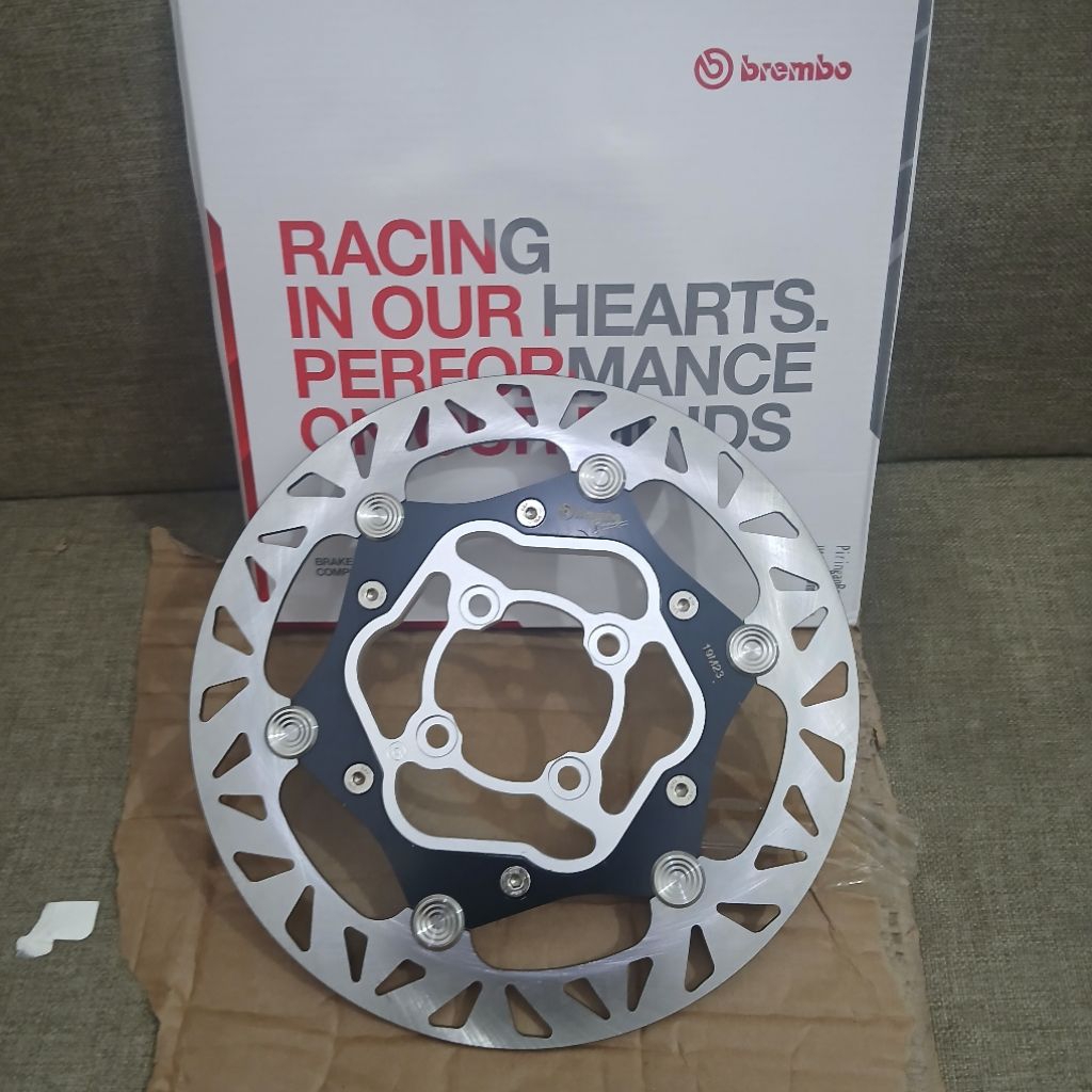 จานดิสดํา Brembo 260mm - รุ่นลอย CNC วัสดุกันสนิม