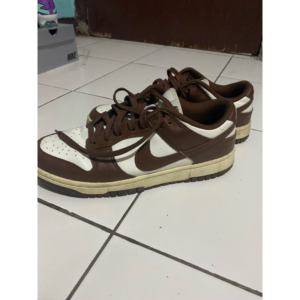 Preloved nike dunk low cacao ไซส์ eur 41 (w)