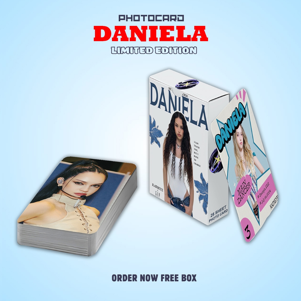 DANIELA MEMBER KPOP KATSEYE PREMIUM PHOTOCARD SET ฟรีกล่อง