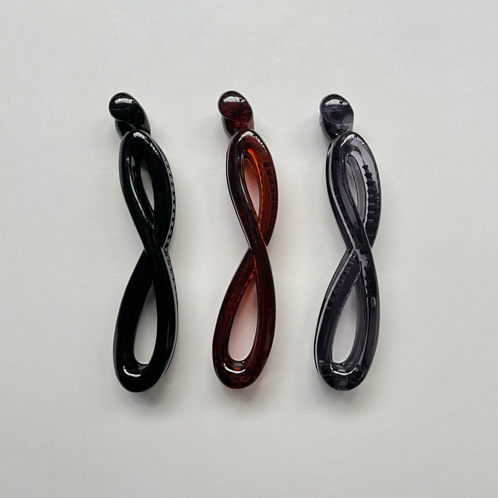 ROCHE BRAND CROSS BANANA CLIP ORAMENT PONYTAIL กิ๊บติดผม BANANA