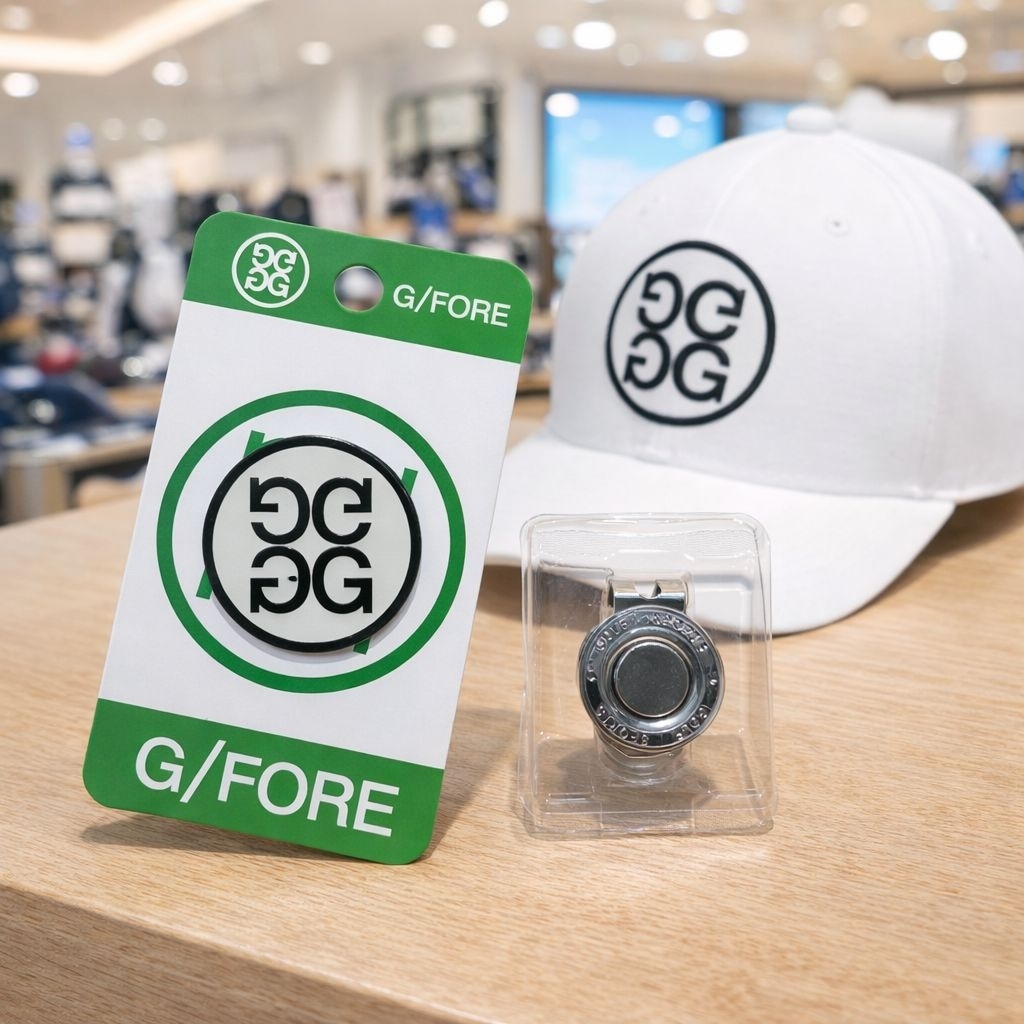 Gfore คลิปหนีบเครื่องหมายกอล์ฟพร้อมวัสดุโลหะป้องกันสนิมระดับพรีเมียม