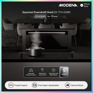 MODENA Gourmet Downdraft Hood 70 cm - DX 1714 DABK