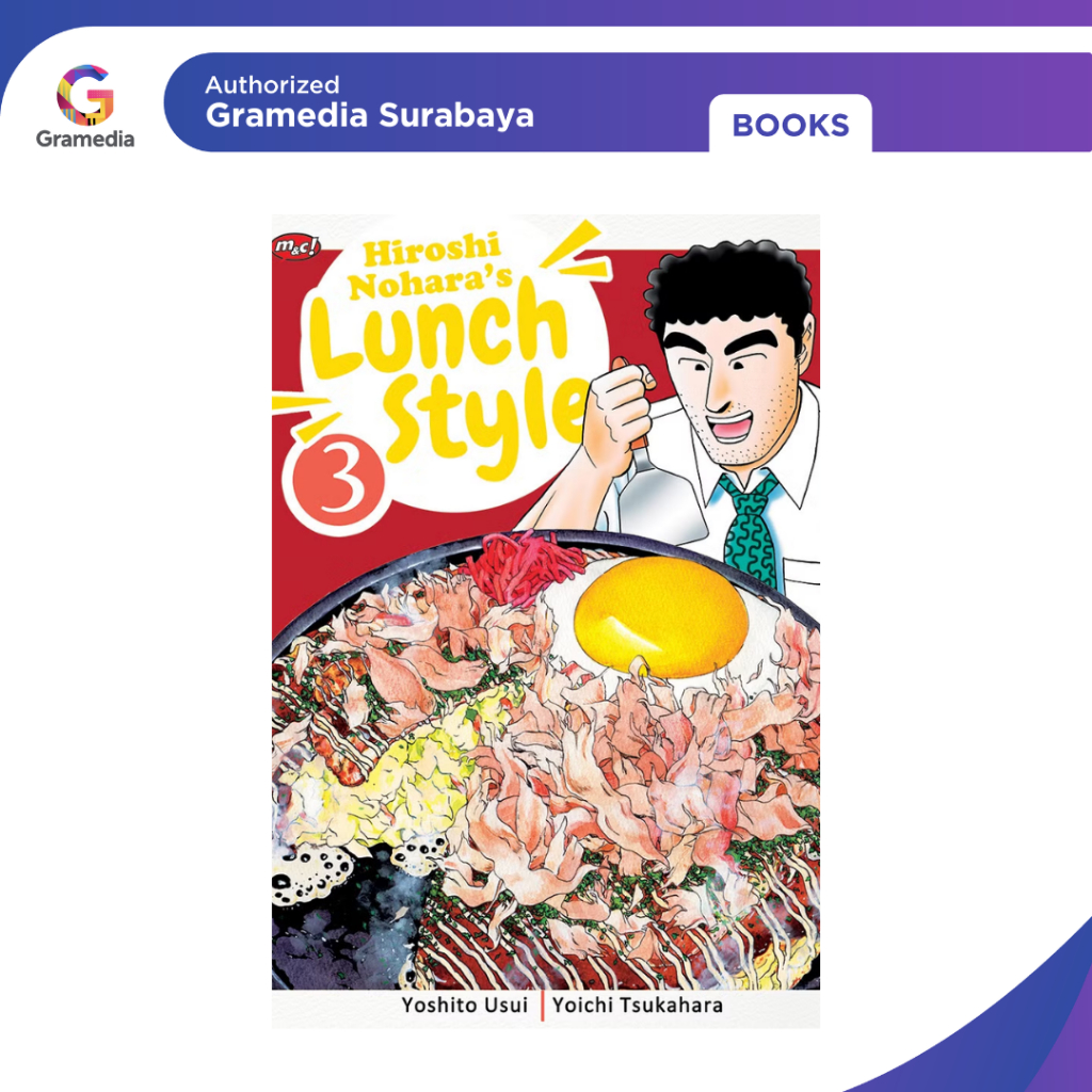 Gramedia Surabaya - สไตล์อาหารกลางวันของ Hiroshi Nohara 03