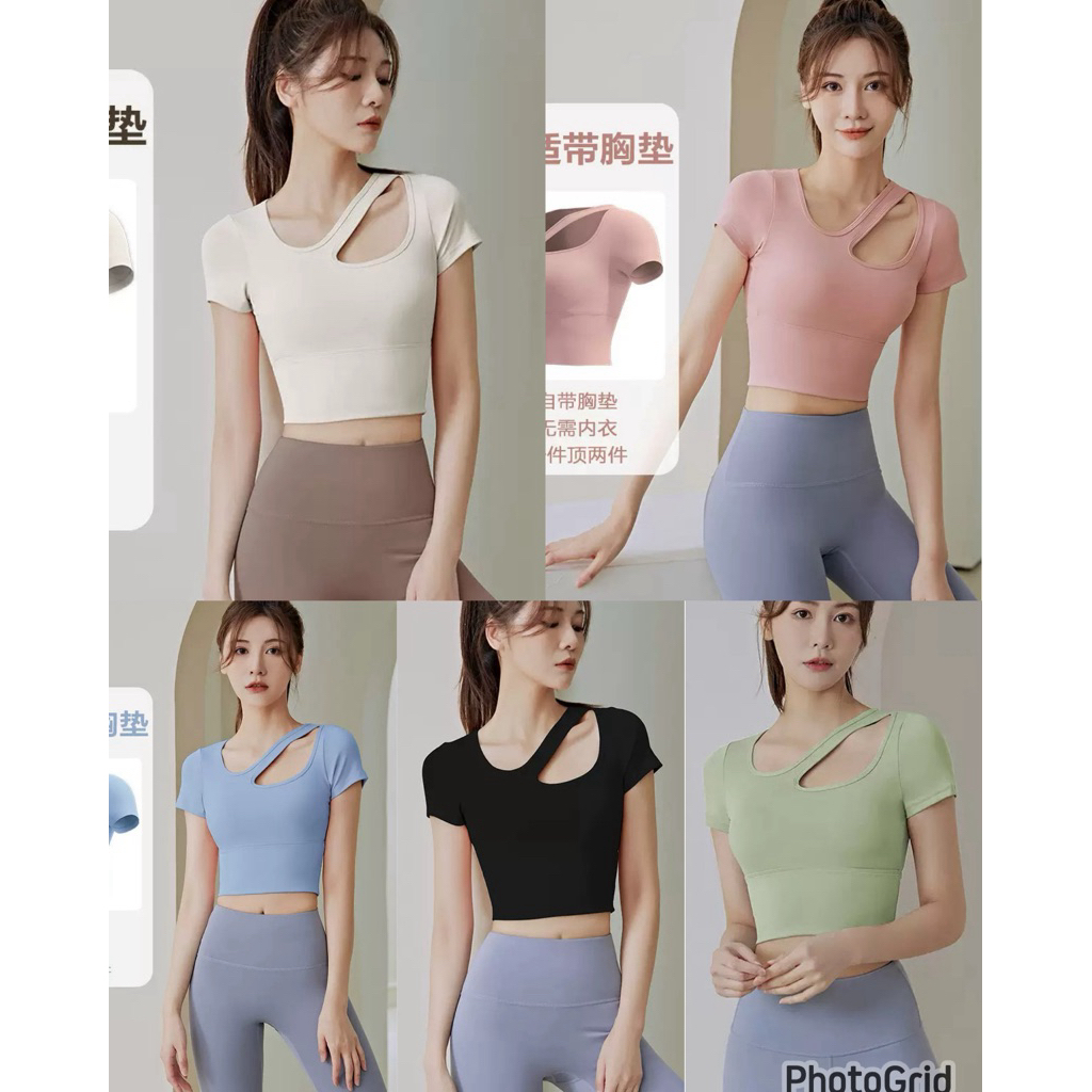 CNN-534 Keeva Womens Active Wear Sports Wear Tennis Padel Yoga Pilates Sports Top LL-029