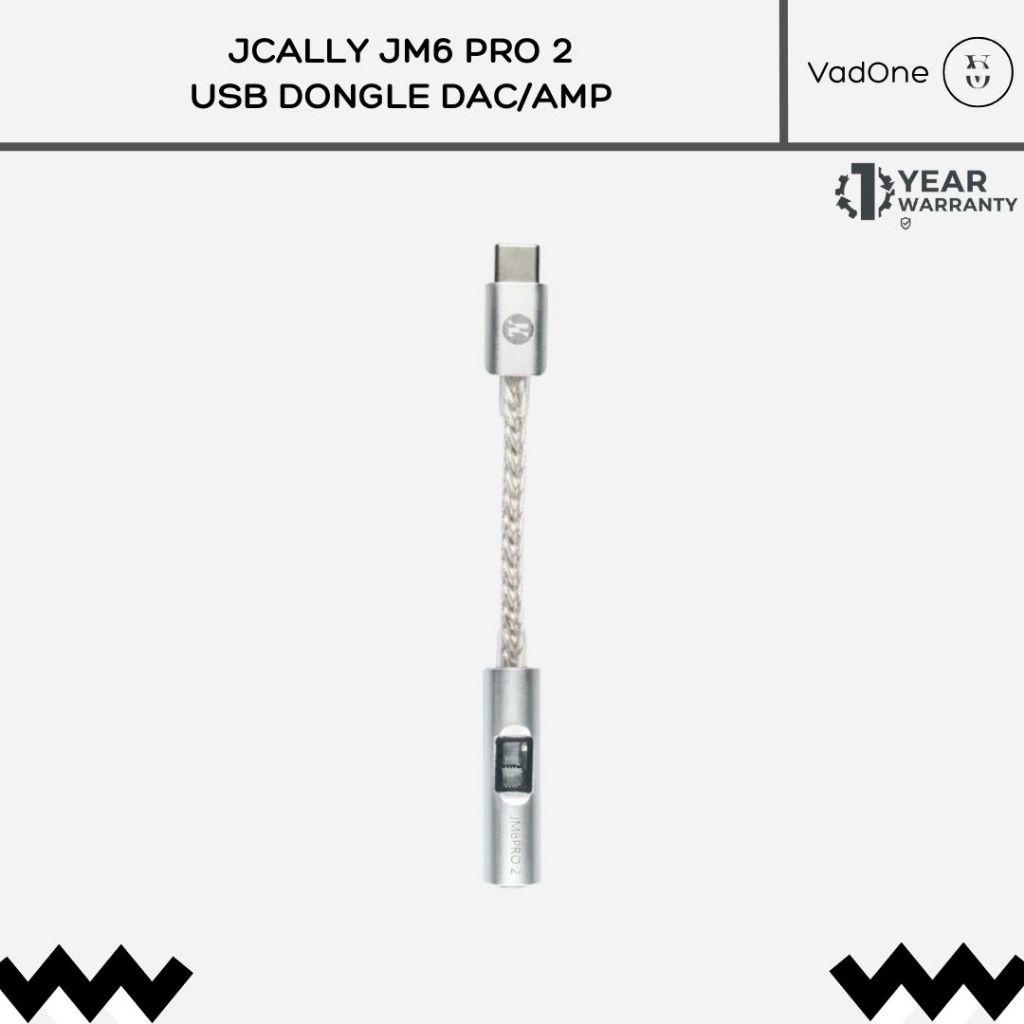 JCALLY JM6 PRO 2 / JM 6 PRO2 Type-C ถึง 3.5 มม. CX3193 DAC & Ampllifier แบบพกพา Dongle