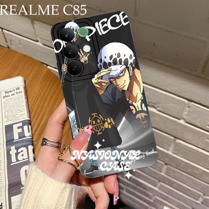 เคสสําหรับRealme C85 4G/5G - 15X Softcase Procamera Silicon one piece Motifล่าสุด Cool Currentโทรศัพ