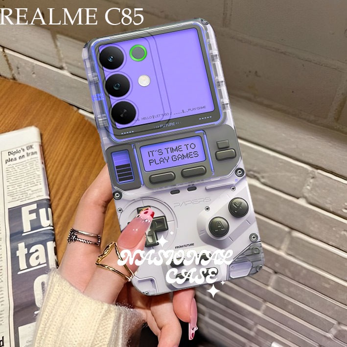 Softcase สําหรับ Realme C85 4G/5G - 15X Softcase Procamera Silicon Cool ล่าสุด Cool Current โทรศัพท์