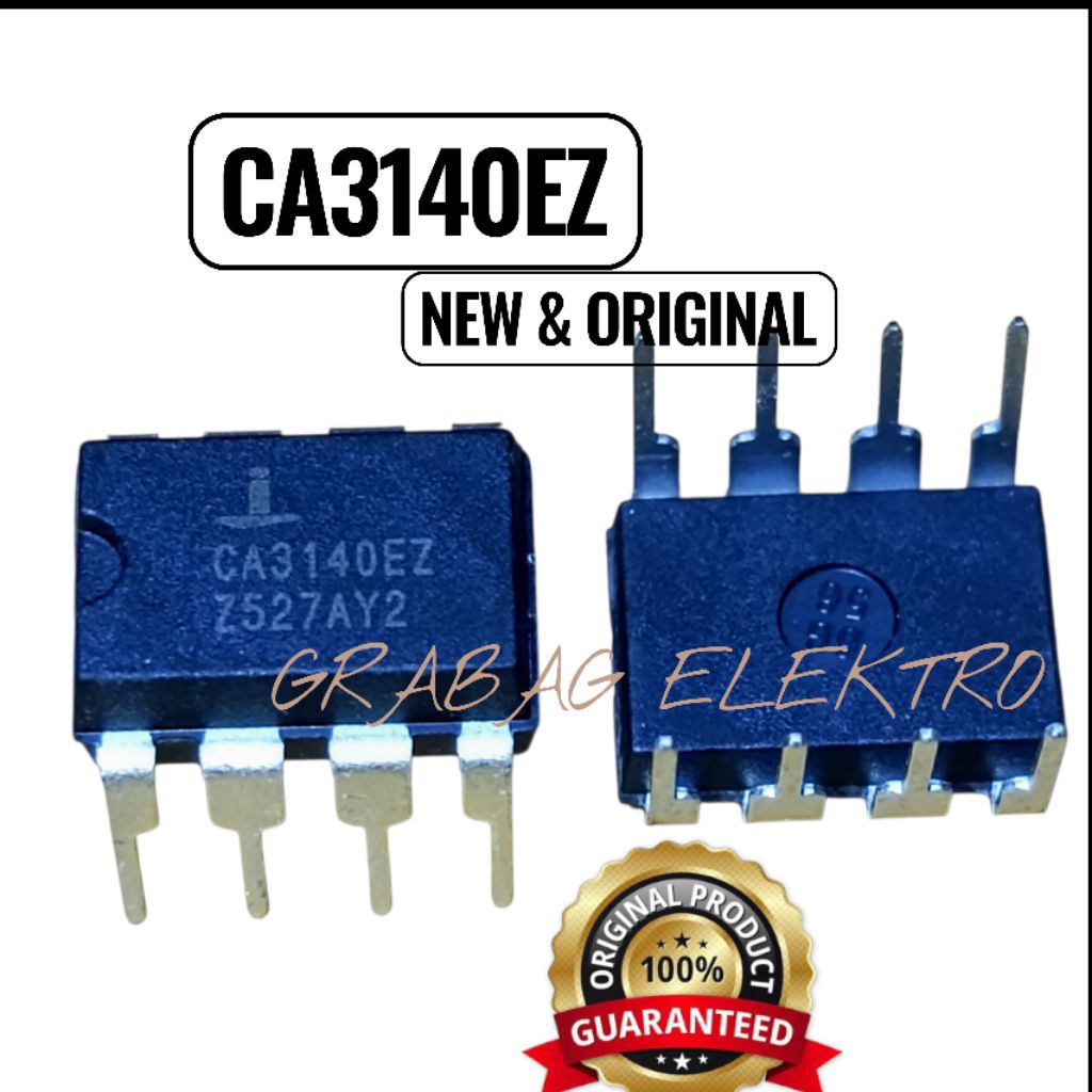 CA3140 CA3140 CA3140EZ DIP8 ใหม่และต้นฉบับ
