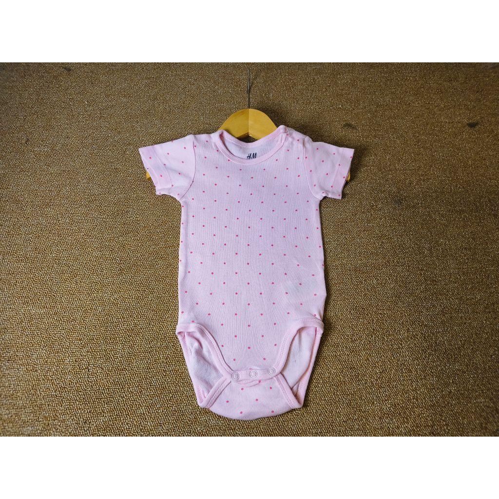 H&M (728) ชม. & ม จั้มเปอร์เด็ก 6-9 เดือน อก 48 ยาว 43