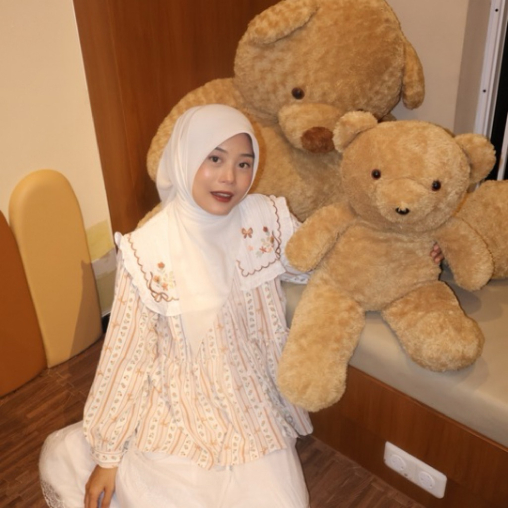 ORDANA COQUETTE KOREAN BLOUSE || KIYOWO OUTFIT || KOREAN BANGKOK FASHION โดย ODORA STORE 244704