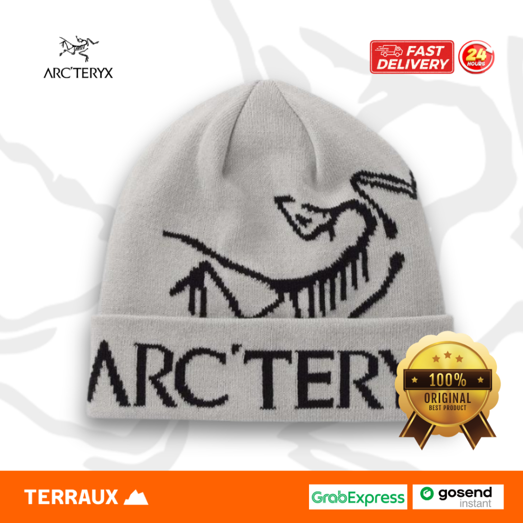 Beanie Arcteryx Original Bird Word Toque - สีขาว/Orca