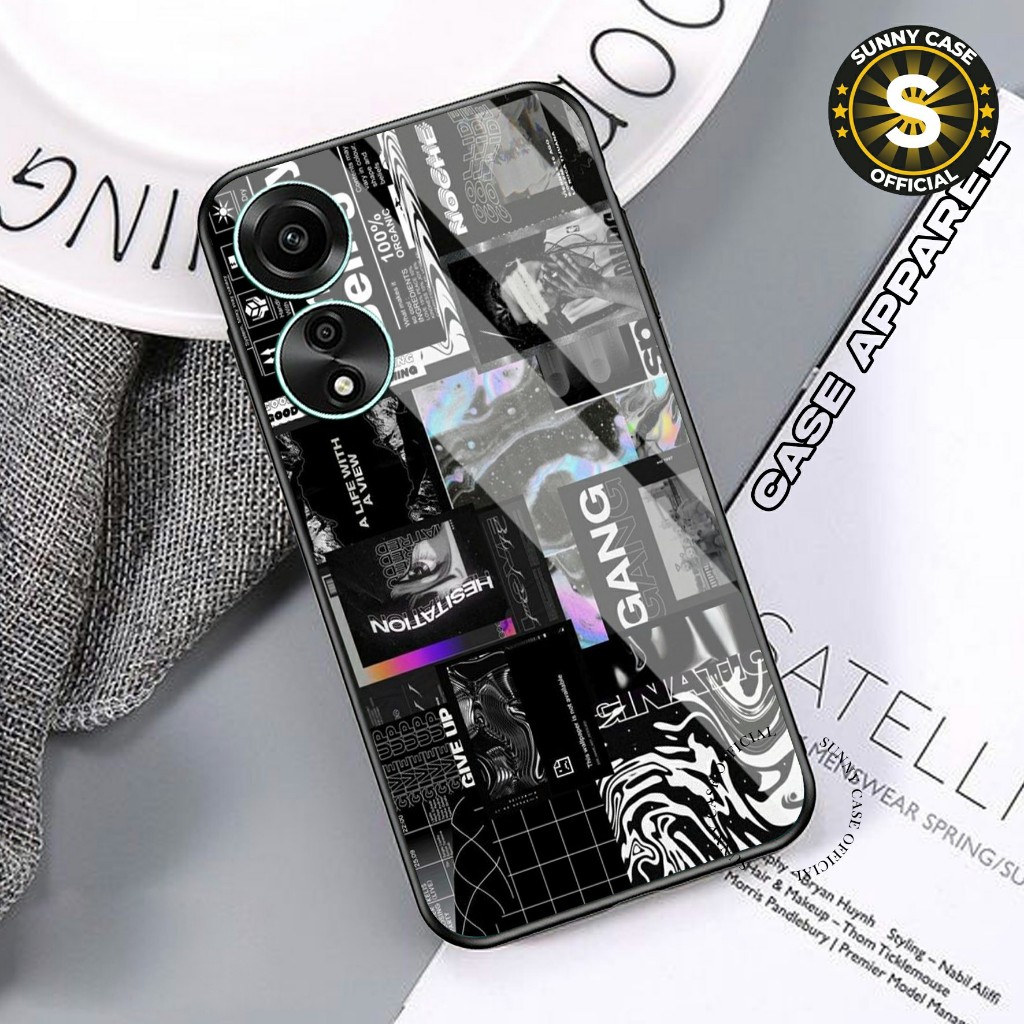 [SCKP-124] Softcase Glass Oppo A78 4G Casing hp Oppo A78 4G Protector Hp Oppo A78 4G