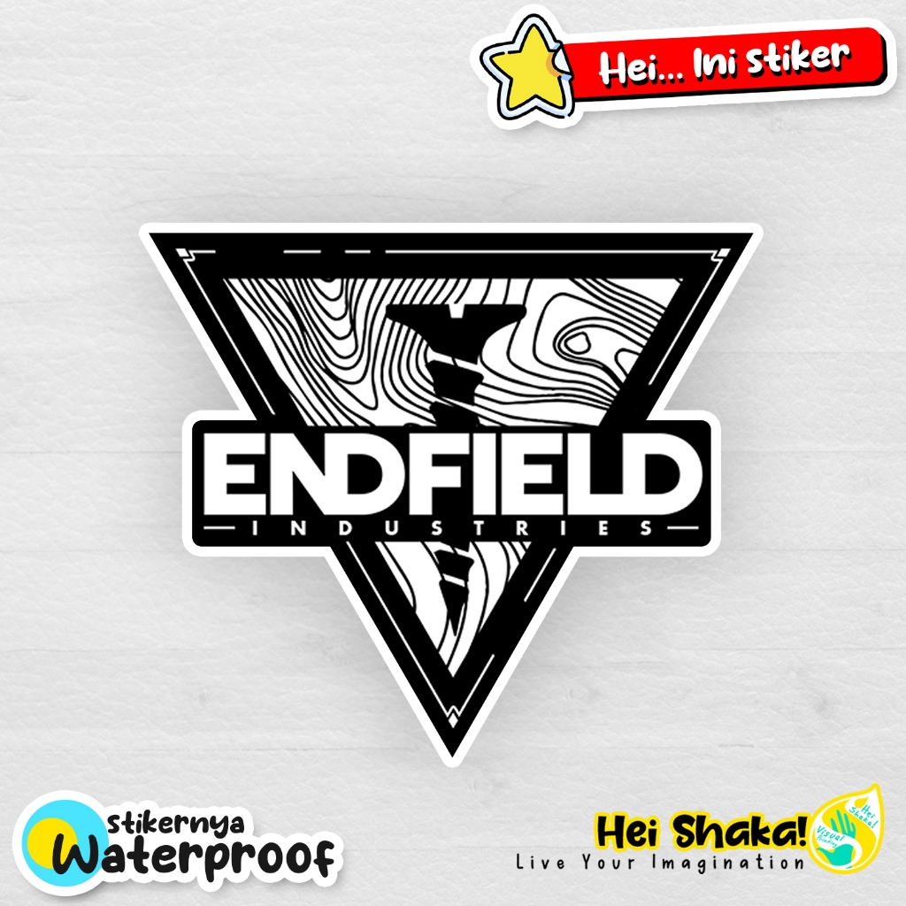 Arknights Endfield Industries Factory สติ๊กเกอร์เกมเล่นเกมไวนิลกันน้ํา