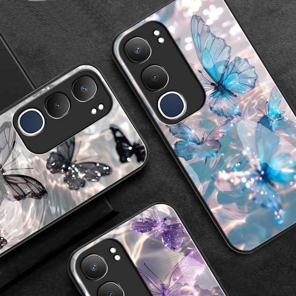 เคส Vivo Y19S Glass Softcase ใหม่ล่าสุด 2024 [FC79] เคส Vivo Y19S - เคสมือถือ Vivo Y19S - ฟิล์มกันรอ