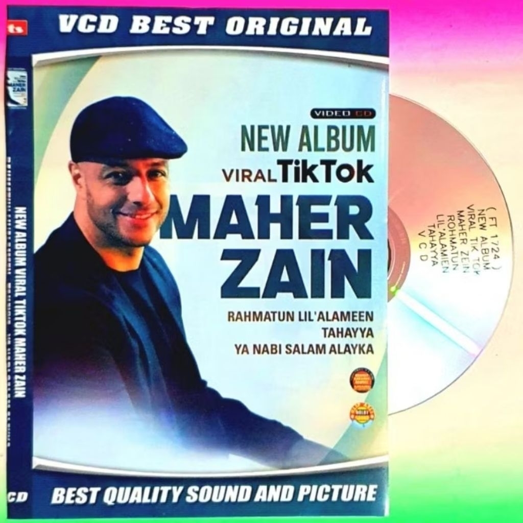 MAHER ZAIN VCD CASSETTE - ISLAMIC SONGS VCD - ISLAMIC SONGS VCD CASSETTE