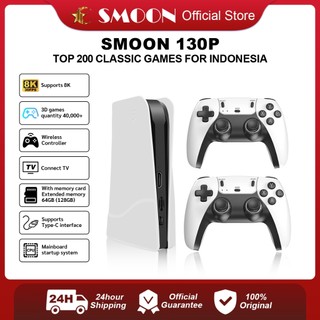 SMOON 130P GameStick - Game Boy - Stik Game - 40000+Games GamePad - Dual Game Controller - No Need Wifi