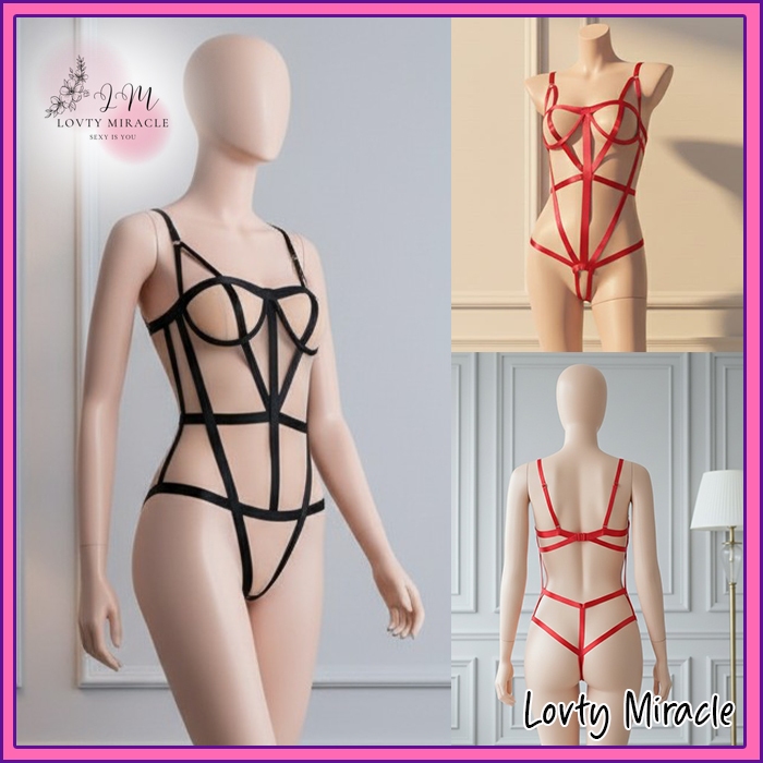 VL019 - SEXY LINGERIE, SEXY BODY STRAP HARAM CLOTHES, ผู้หญิง LINGERIE