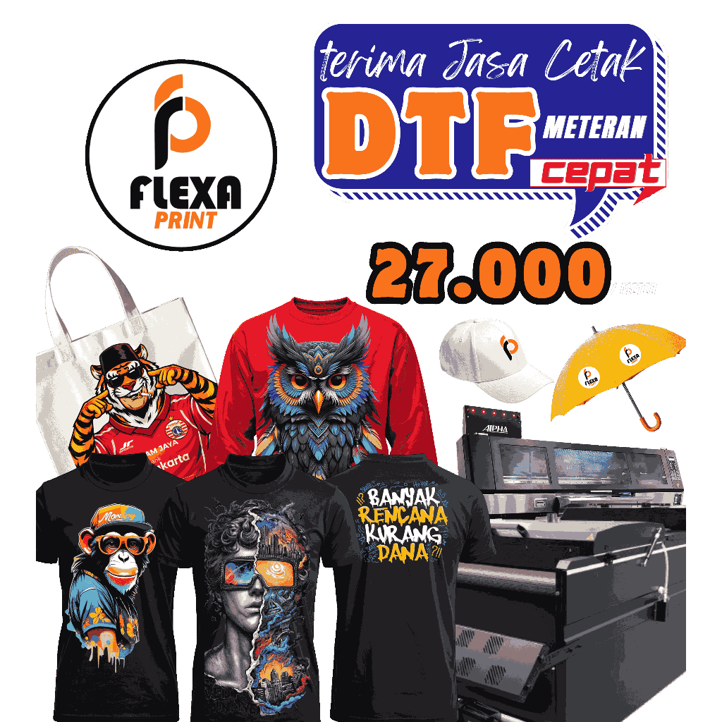 พิมพ์ DTF - พิมพ์หน้าจอ DTF ขนาด 58CMx100CM DTF โดยมิเตอร์