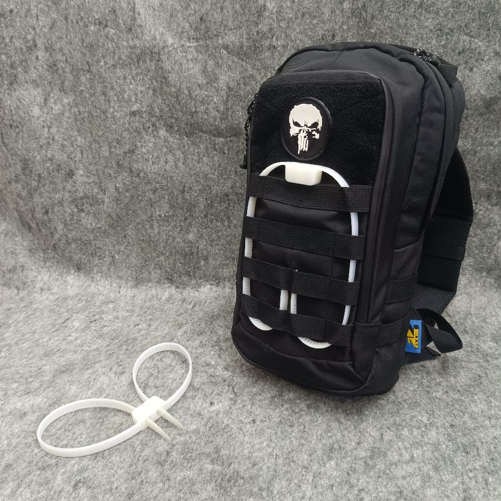 Scorpion GEN 2 Tactical Bag Fullset White Tis Strap / Cool Tactical Bag / Tactical Bag / Tactical Ba