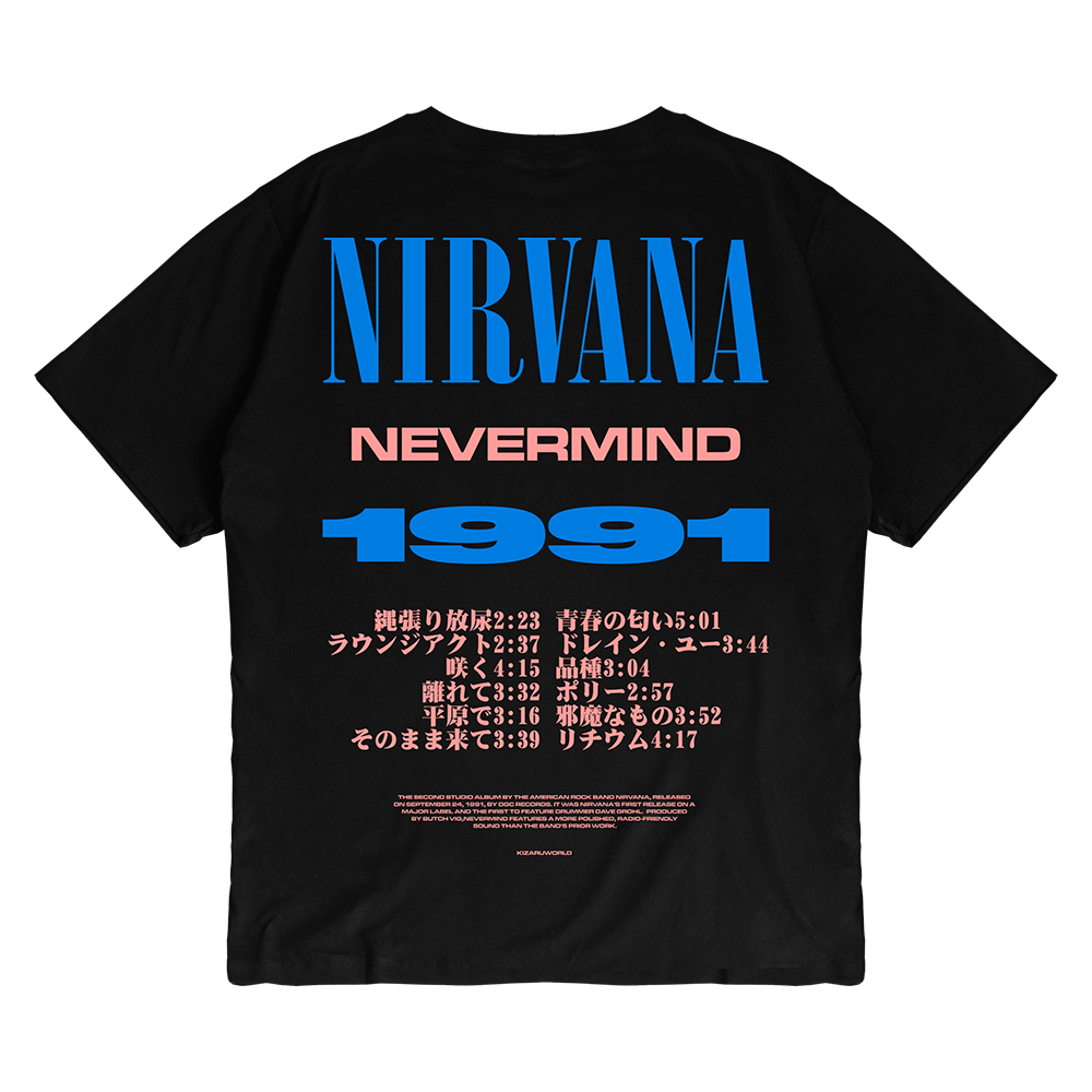 เสื้อยืดวง KIZARU NIRVANA BEELZEBUB