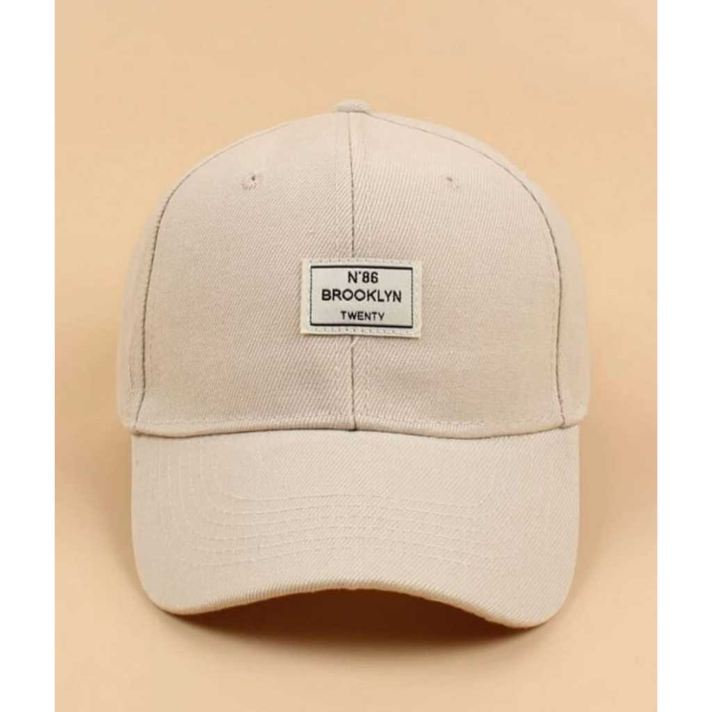 Brooklyn N86 หมวกเบสบอลวัสดุหมวกเจาะผ้าฝ้ายผู้ชายและผู้หญิง Unisex ทุกขนาด