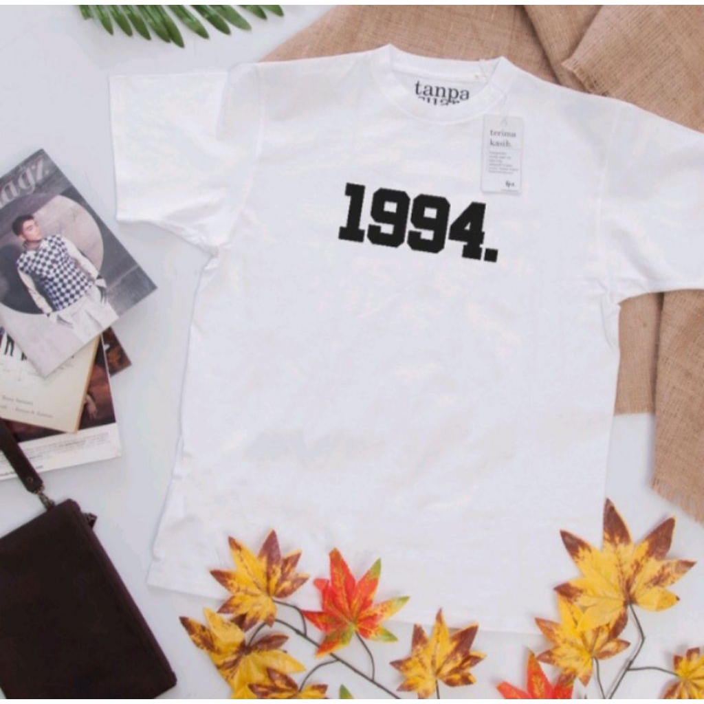 Distro T-Shirt - เสื้อยืดผ้าฝ้าย 1994 ไม่มีเสียง