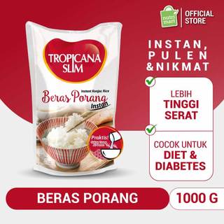 Tropicana Slim Beras Porang Instan 1000 gram - Konjac Rice Shirataki