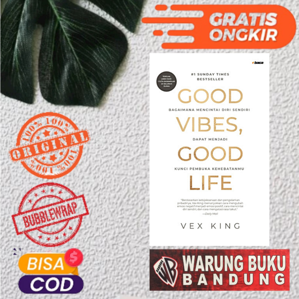 Good Vibes, Good Life - หนังสือ Vex King