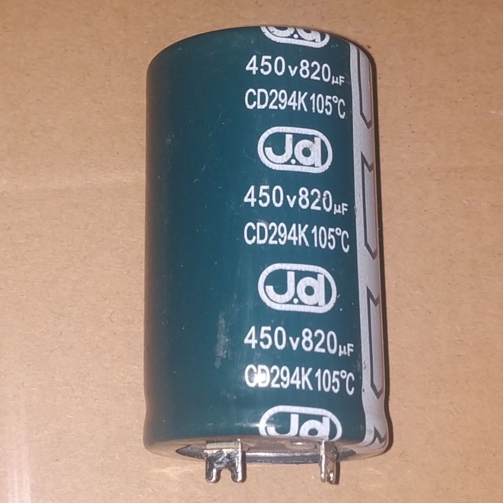 C Elco Elko 820uF 450V 820 uF 450 V 820mFD 450VDC 450WV