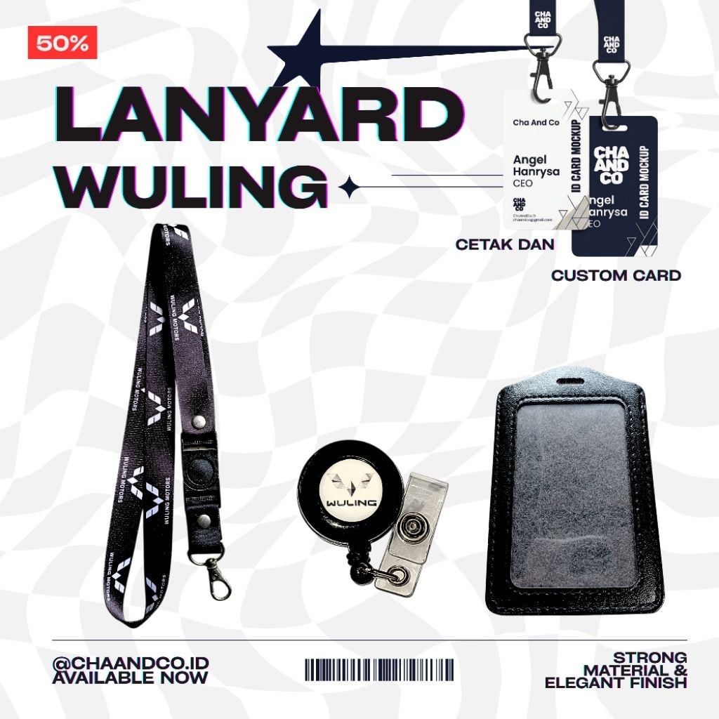 WULING LANYARD / ONE SET WULING LANYARD ส่งวันนี้
