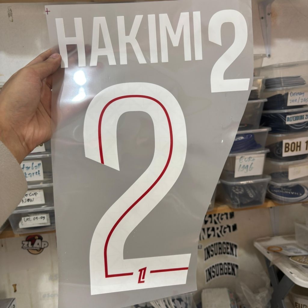 Nns Hakimi Print Go Nameset