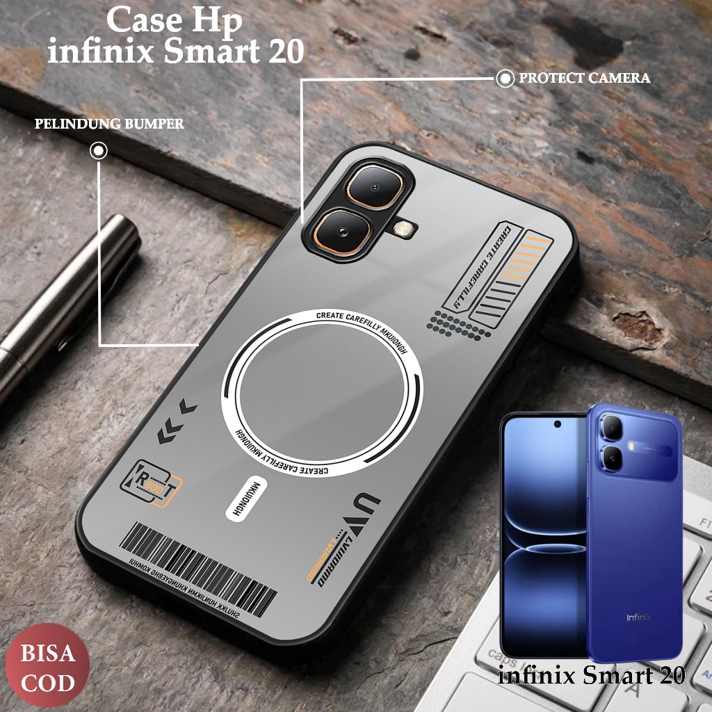 เคส Hp สําหรับ infinix Smart 20 ปลอก hp Smart 20 ปลอกซิลิโคนและตัวป้องกันกล้อง infinix Smart 20 Soft