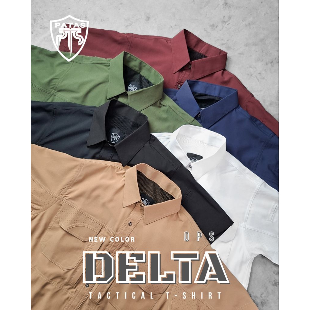 KEMEJA PATAS - DELTA OPS TACTICAL SHIRT