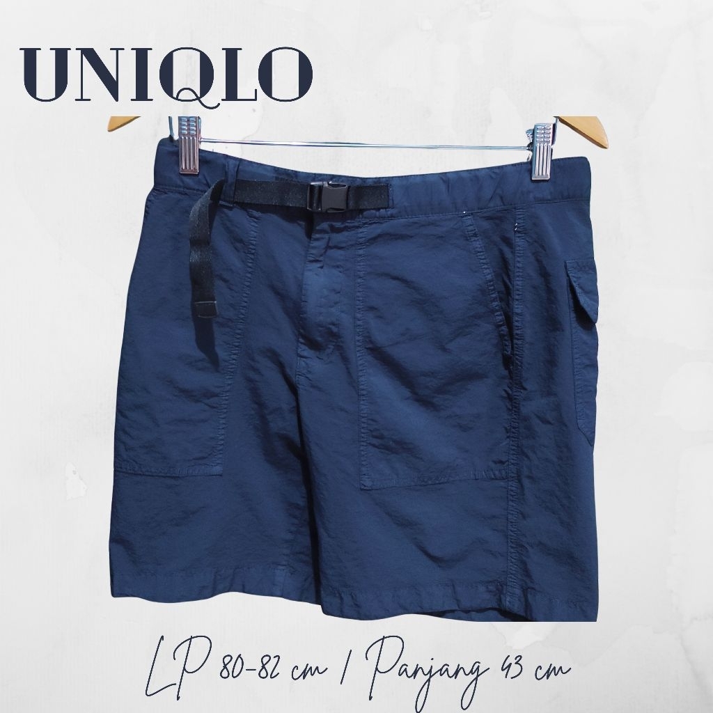 UNIQLO กางเกงยูทิลิตี้ยูนิโคล่ | กางเกงขาสั้น - กางเกง ยูนิโคล่ | NAVY NAVY NAVY