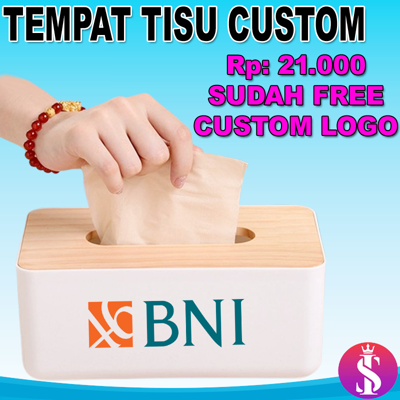 SOUVENIR TISSUE BOX, CUSTOM TISSUE HOLDER, PROMOTIONAL TISSUE HOLDER