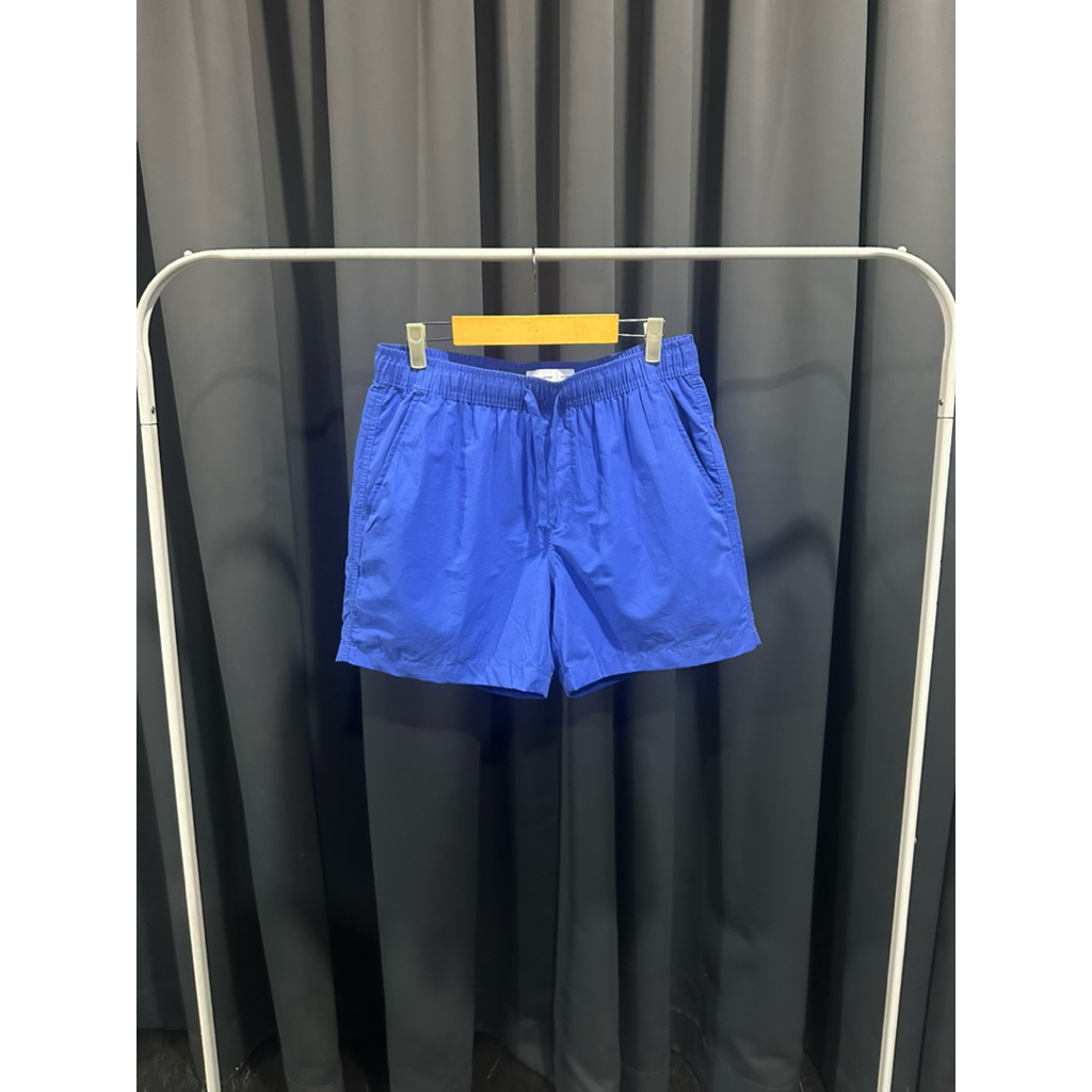 SPON01 Solid Jogger Shorts Cobalt Blue กางเกงขาสั้นผู้ชาย