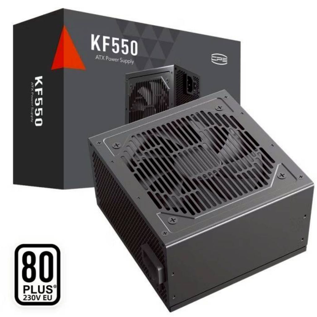 PSU PC Cooler KF550W 550W 80+ ใหม่ 2 สัปดาห์ไม่ได้ใช้การทดสอบปกติรับประกัน 3 ปีอย่างเป็นทางการ