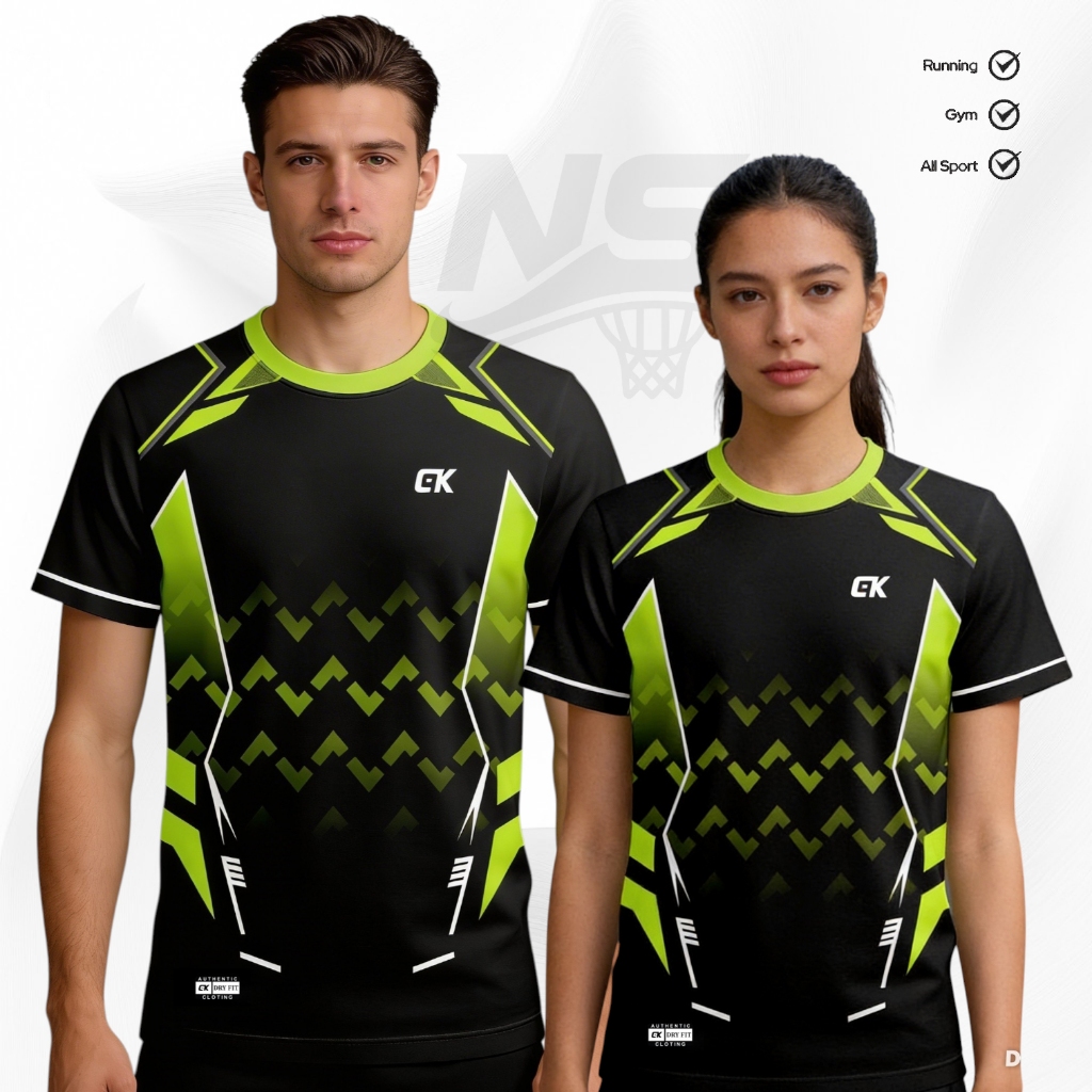 FULL PRINTING SPORTS T-SHIRT TRAINING JERSEY PRINTING