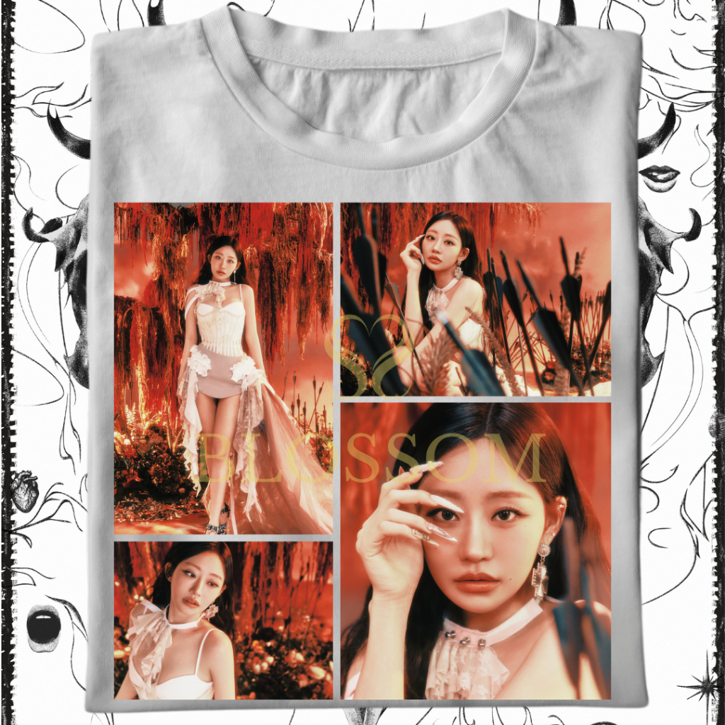 KATUN Kiss Of Life Julie Who Is She Photo เสื้อยืด | ผ้าฝ้ายหวี 24s Natty Julie Haneul Belle Kissy เ