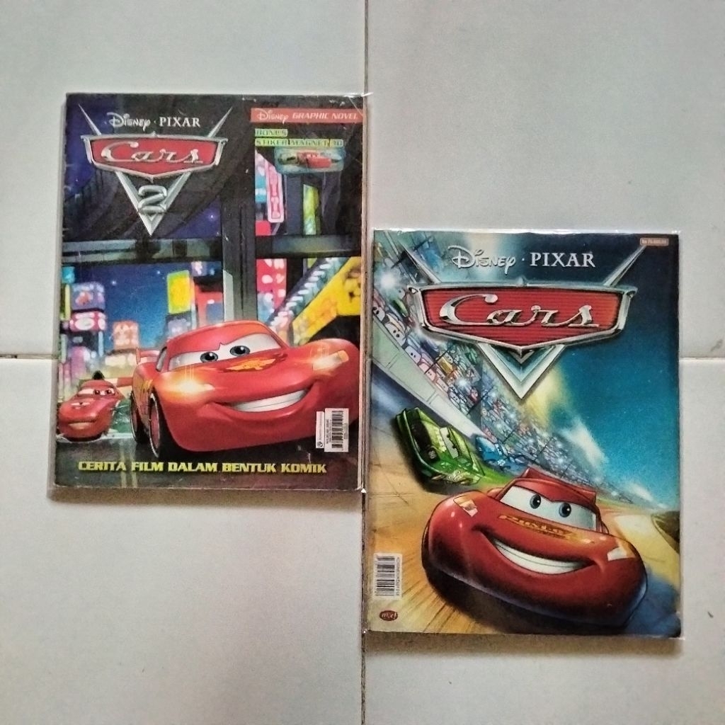 แพ็คเกจการ์ตูน Disney Pixar Cars - 2 ฉบับ