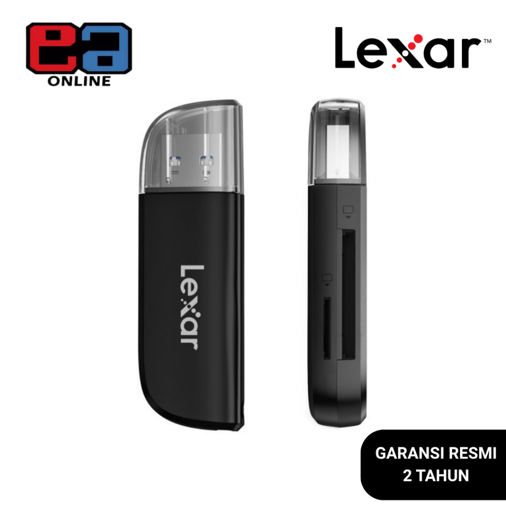 Lexar Dual Slot RW300 USB 3.2 Gen1 เครื่องอ่านการ์ด SDcard / MicroSD